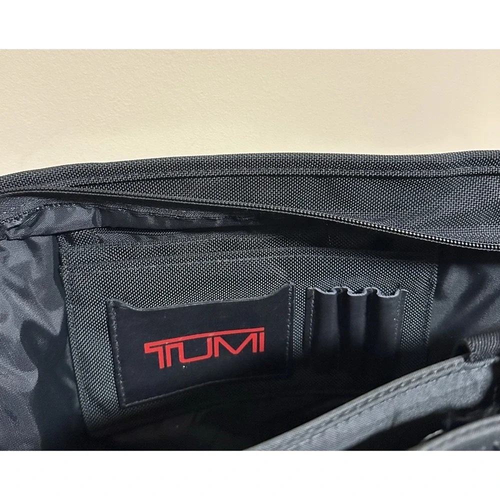 VTG TUMI Safeport Laptop Briefcase Ballistic Nylon Travel Bag w/ Straps 90s USA